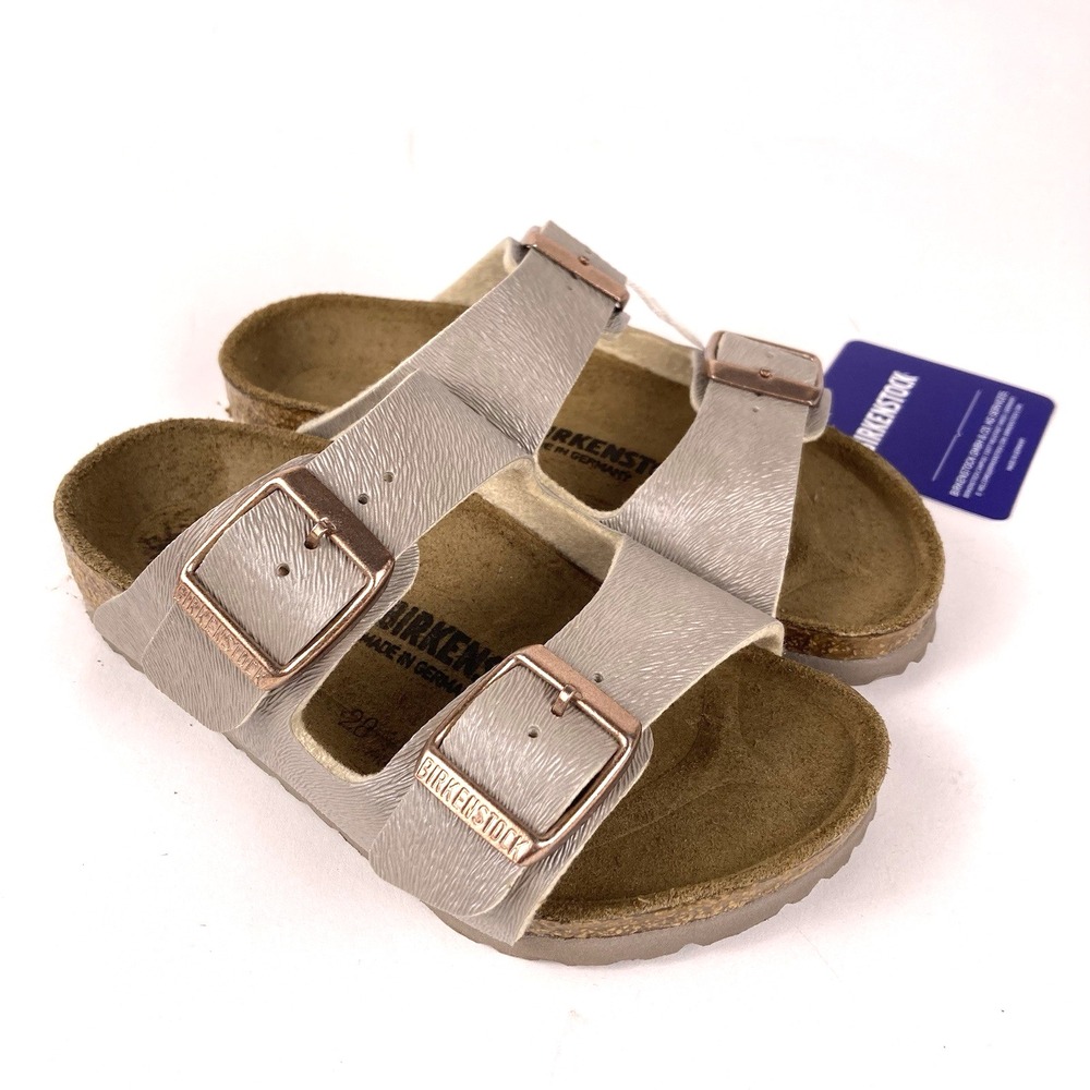 Birkenstock Arizona Sandals Kids Girls Animal Fascination Mud EU 26 US 8 Narrow